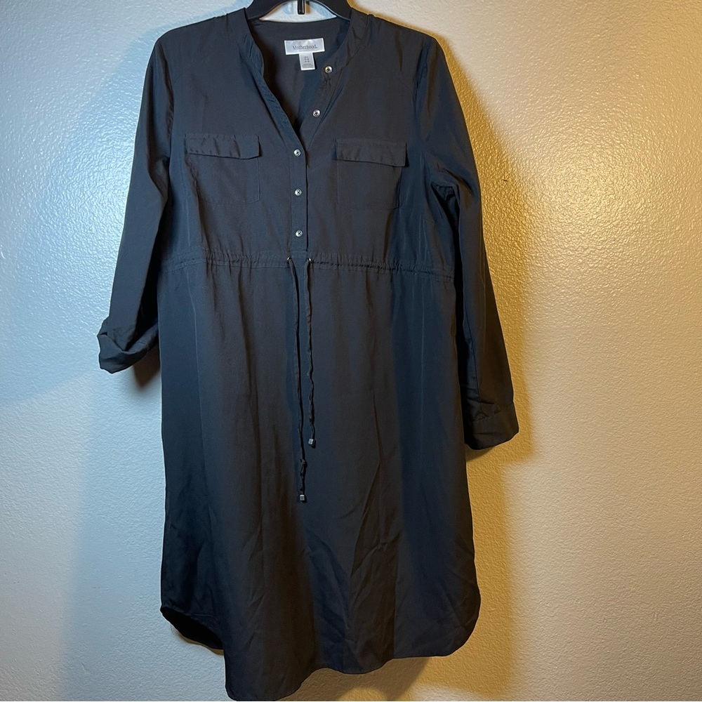 Motherhood Maternity BLong Sleeve Dress SZ:L